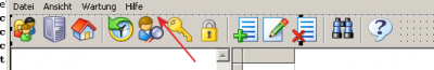 Toolbar Button Abstand