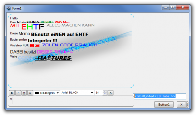 Interpreter auf EHTF basierend