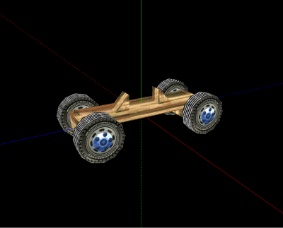 Vorschau eines fertig designten Fahrzeuges