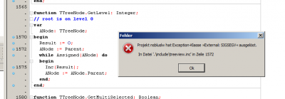 Screenshot - Fehler
