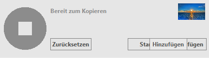 Anzeigefehler bei Startpanel (tritt erst nach einem Kopiervorgang auf)