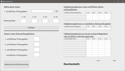 Hier ist noch das Formular
